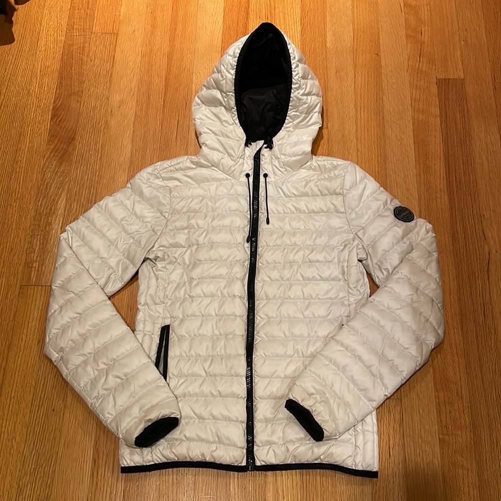 Superdry Core Down Jacket Size 6 - Picture 2 of 6
